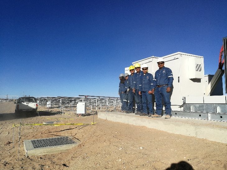 Planta solar fotovoltaica uyuni