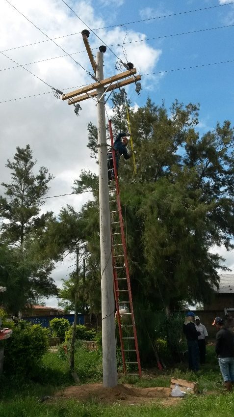 Construction of rural electrification projects