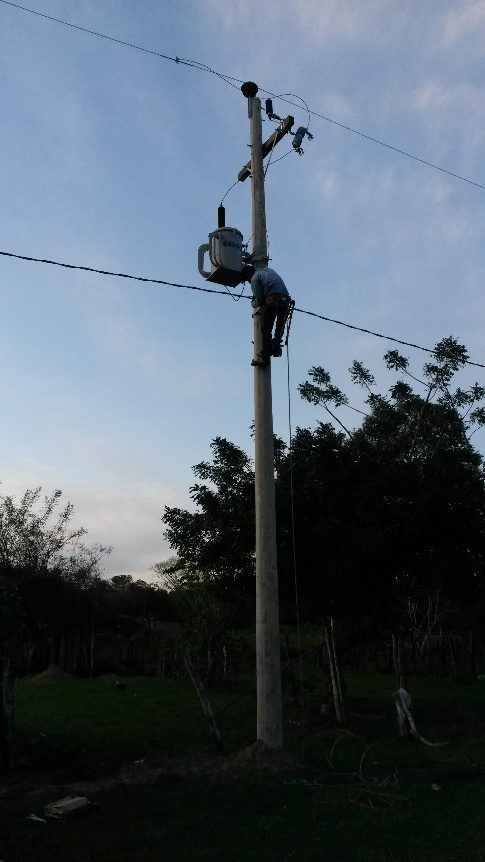 Construction of rural electrification projects